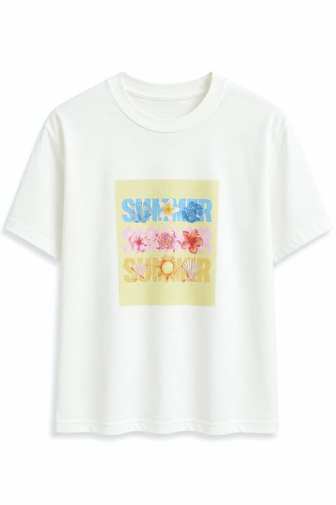 Summer T-shirt Ekru