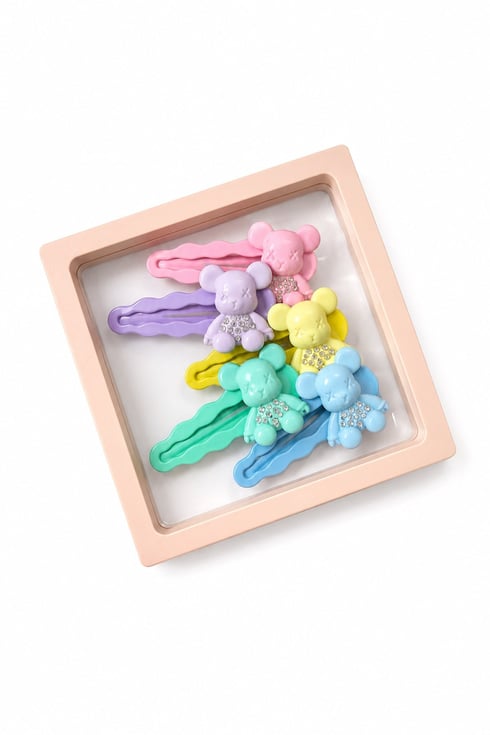 Taşlı Bears Set Toka
