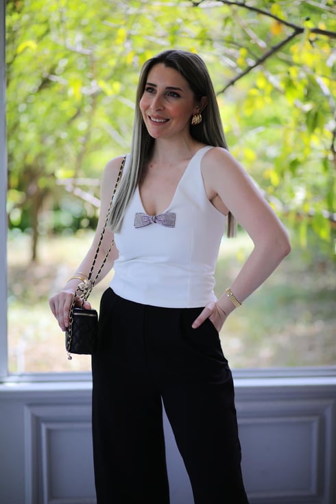 Vella Bluz Ekru