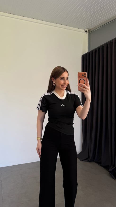 Adley Marka T-shirt Siyah