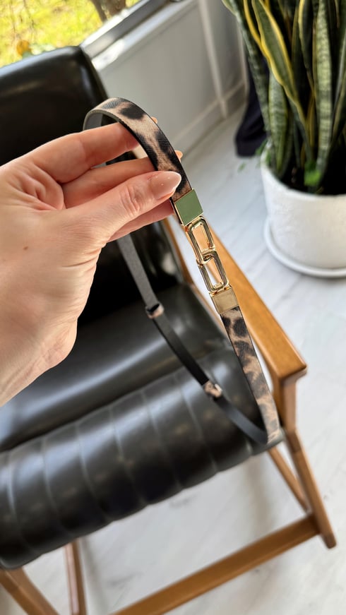 Ayarlanabilir Zarif Halka Kemer Leo