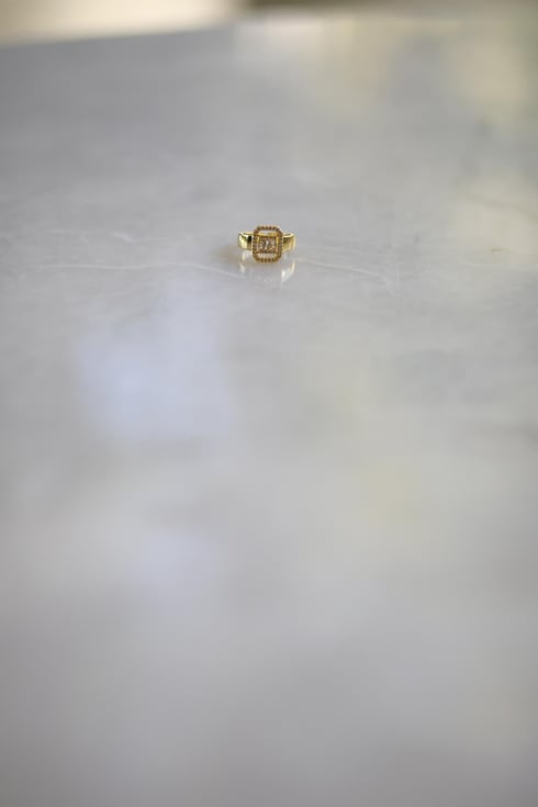 Baget Yüzük Gold