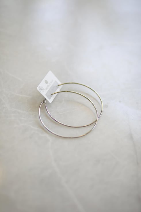 Big Halka Küpe Gümüş