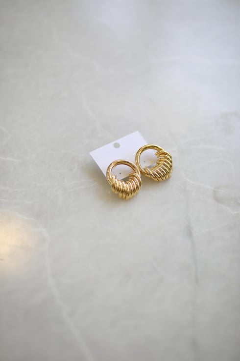 Düğüms Küpe Gold