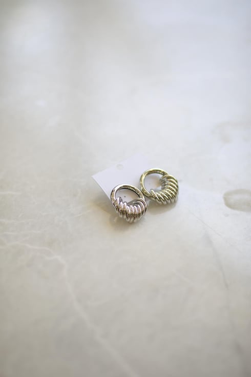 Düğüms Küpe Gümüş