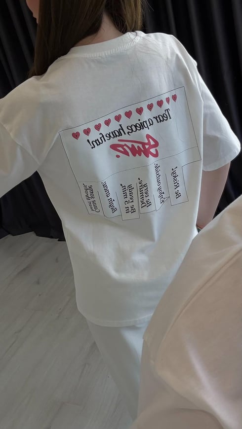 Enjoyy T-shirt Ekru