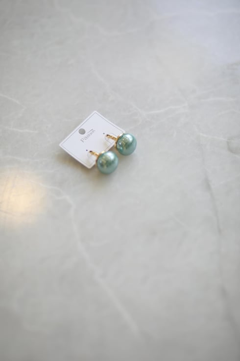 Gülball Küpe Yeşil