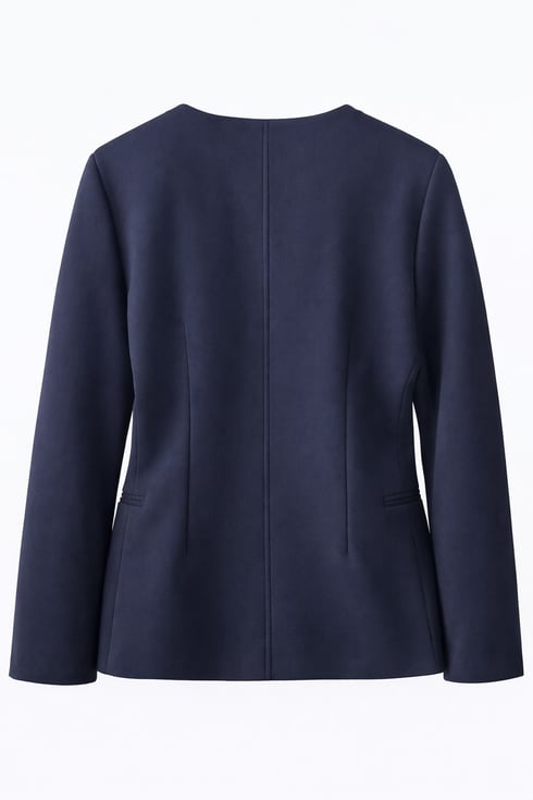 Kancalı Premium Blazer Ceket Lacivert