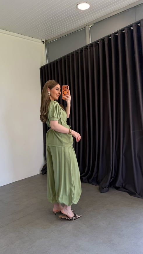 Şalvar Model Takım Yeşil