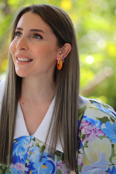 Sassari Küpe Turuncu