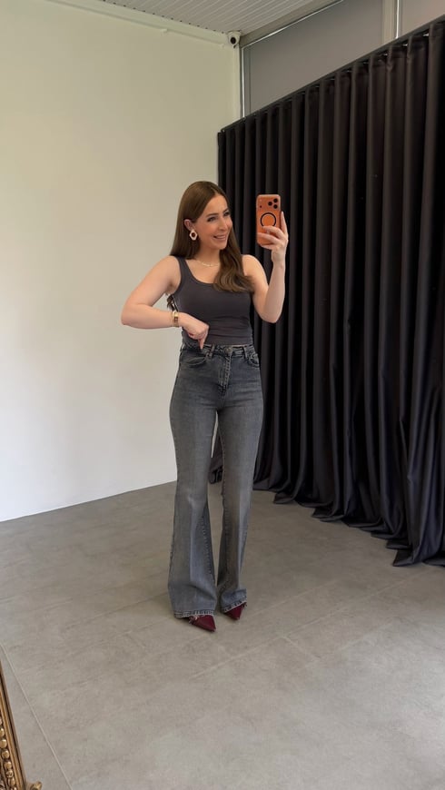 Urbanfit İspanyol Jean Antrasit