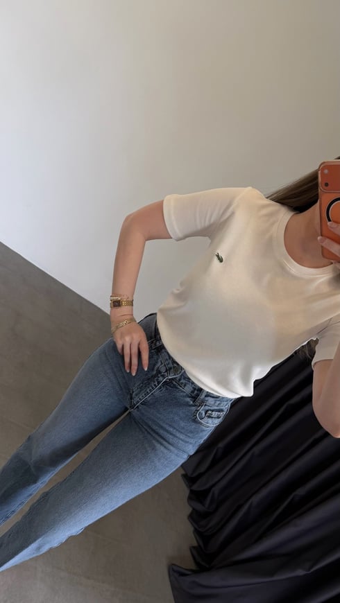 Yeni Lcs Basic T-shirt Ekru