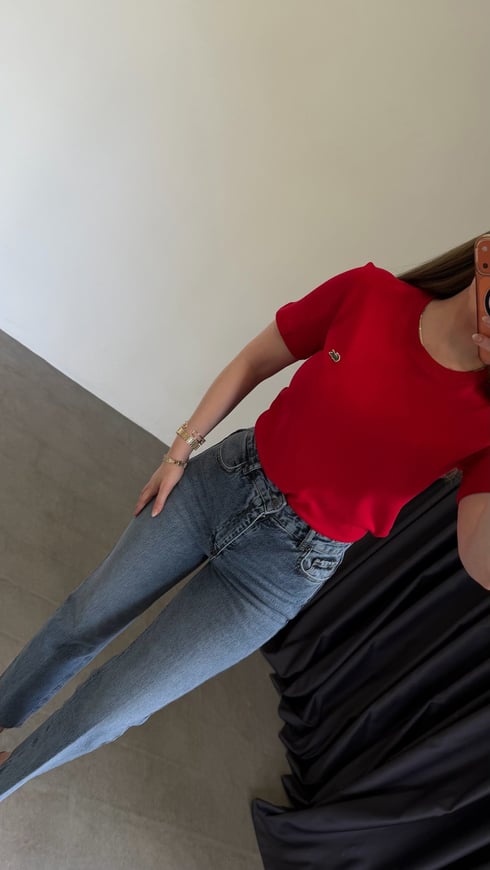 Yeni Lcs Basic T-shirt Kırmızı