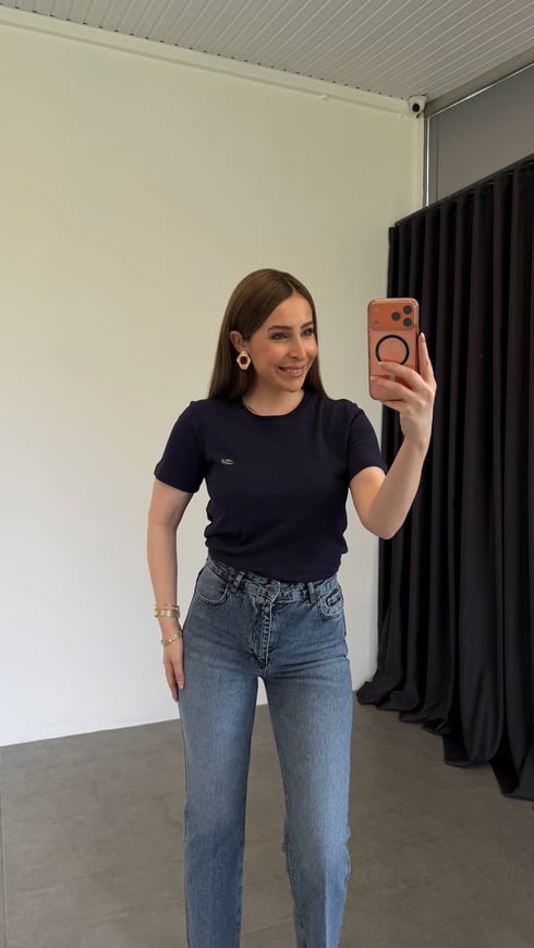 Yeni Lcs Basic T-shirt Lacivert