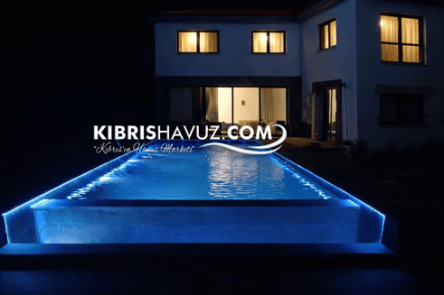 Kişiye Özel Taşmalı Betonarme Havuz Kıbrıs