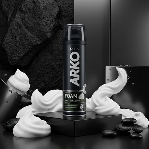 Arko Men Tıraş Köpüğü Black 200 ml