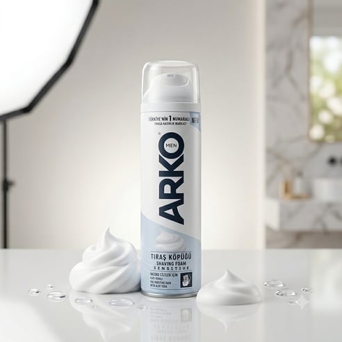 Arko Men Tıraş Köpüğü Sensitive 200 ml