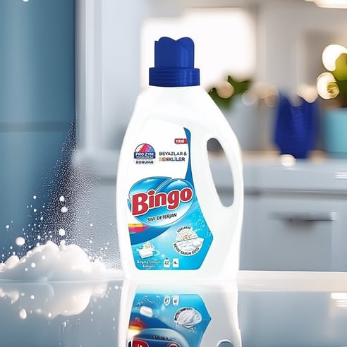 Bingo Matik Sıvı Beyaz Sabun Kokulu 1775 Ml