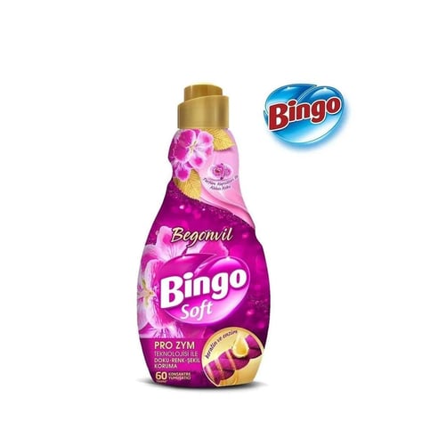 BİNGO SOFT YUMUŞATICI KONSANTRE BEGONVIL  1440 ML