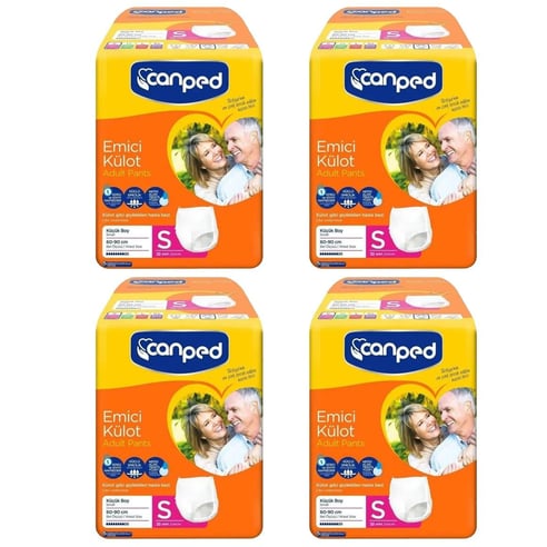 Canped Emici Külot Small Hasta Bezi 120'li
