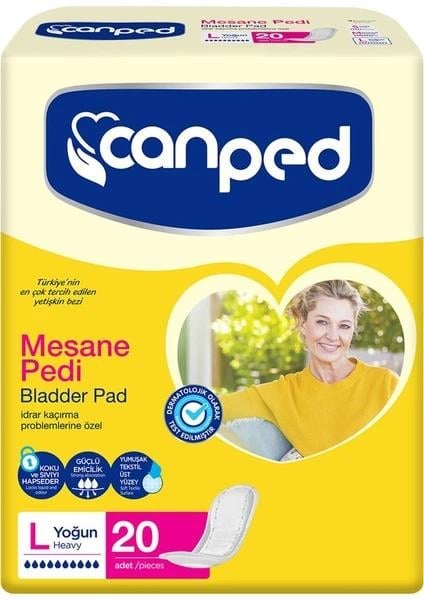 Canped Mesane Pedi L Yoğun 20'Li