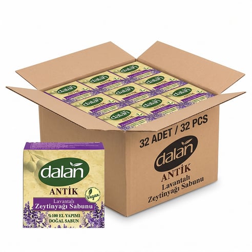 Dalan Antik Lavantalı Zeytinyağı Sabunu 150 g x 32 Adet 