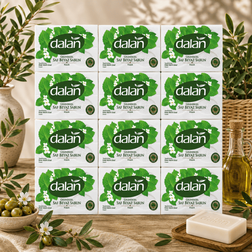 Dalan Banyo Sabunu Beyaz Klasik 150 g x4 – 600 g x 12 Adet