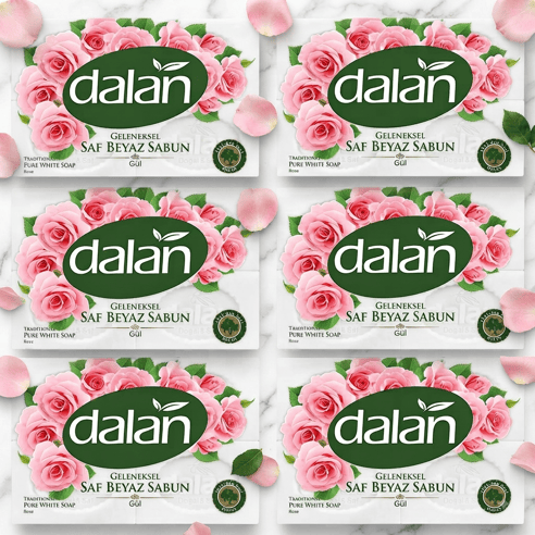 Dalan Banyo Sabunu Gül 4 x 150 GR – 6 Adet