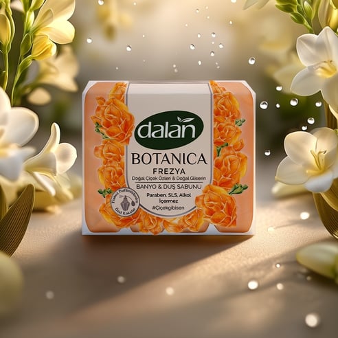 Dalan Botanica Frezya Banyo & Duş Sabunu 150 gr x 4