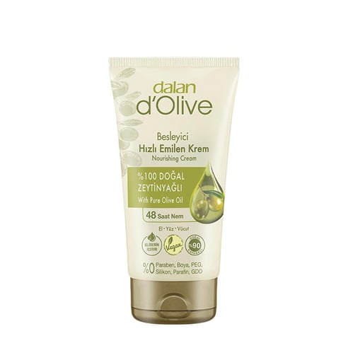 Dalan D'Olive Besleyici Hızlı Emilen Bakım Kremi 60 ml