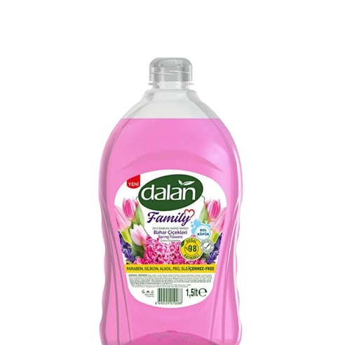 Dalan Family Bahar Çiçekleri Sıvı Sabun 1.5 lt 