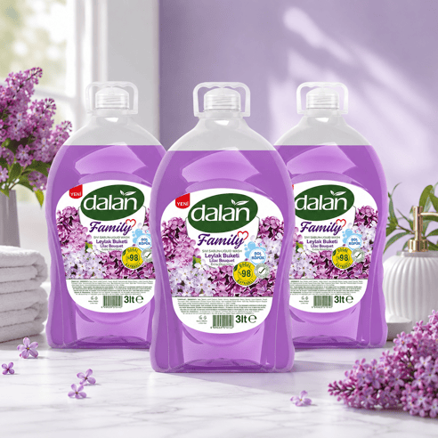 Dalan Family Leylak Buketi Sıvı Sabun 3 l 3 adet