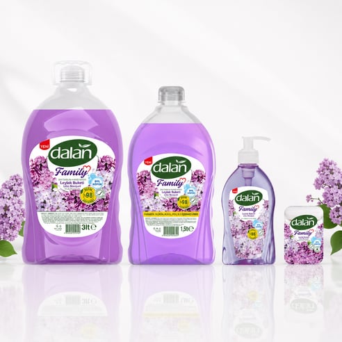 Dalan Family Leylak Buketi Sıvı Sabun Seti