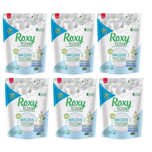 Dalan Roxy Bio Clean Matik Toz Sabun Bahar Çiçekleri 4800 gr 800 gr x 6 adet