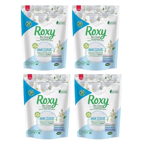 Dalan Roxy Bio Clean Matik Toz Sabun Bahar Çiçekleri 800 gr x 4 adet