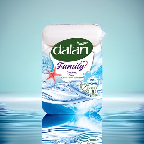 DALAN Sabun Family Okyanus 75 gr 4 adet