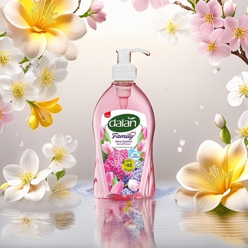 Dalan Sıvı Sabun Family Bahar Çiçekleri 650 ml