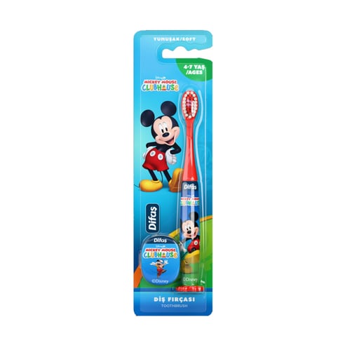 Difaş Mickey Mouse Diş Fırçası 4-7 Yaş