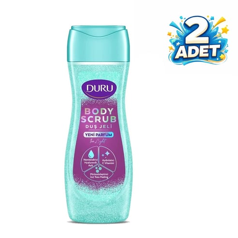 Duru Duş Jeli Body Scrub Ice Light 450 ml x 2 Adet