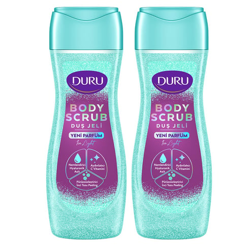 Duru Duş Jeli Body Scrub Ice Light 450 ml x 2 adet
