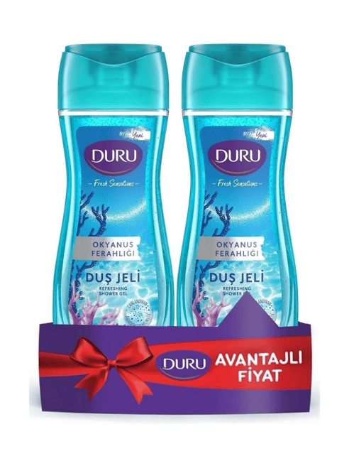 Duru Duş Jeli Fresh Sensations Okyanus Esintisi 450ml 2 Adet