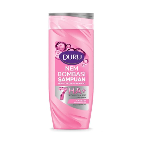 Duru Nem Bombası Güçlü & Parlak Şampuan 400 ml