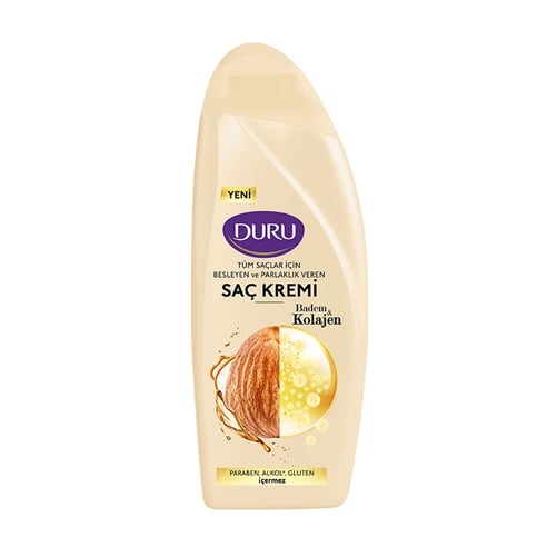 Duru Saç Kremi Badem ve Kolajen 500 ml
