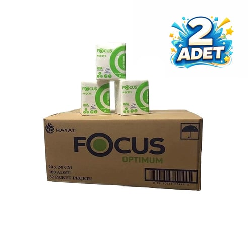 Focus Optimum Peçete 100 Lü (32 Adet) X 2 Adet