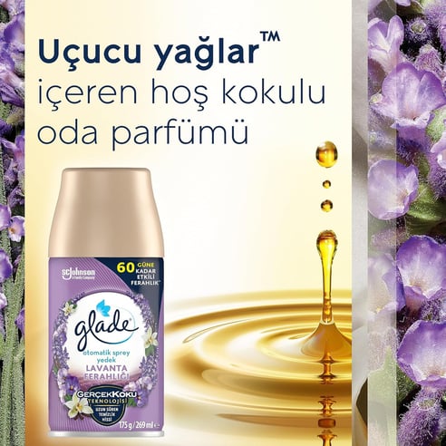 Glade Lavanta Yedek Otomatik Sprey  269 ml
