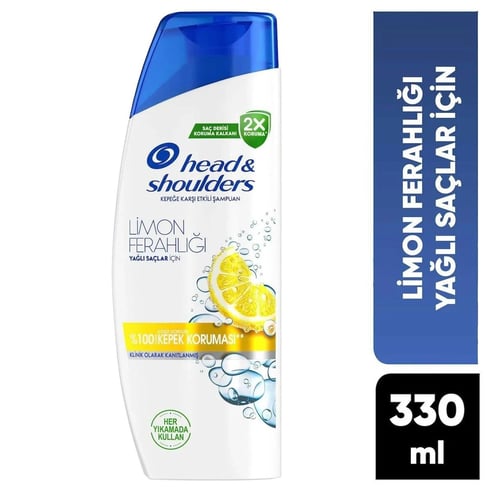 Head & Shoulders Limon Ferahlığı Kepeğe Karşı Şampuan 1'i 1 Arada 330 ml