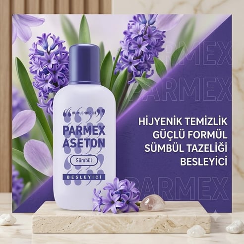 İpek Parmex Aseton Mor Sümbül 200 ml