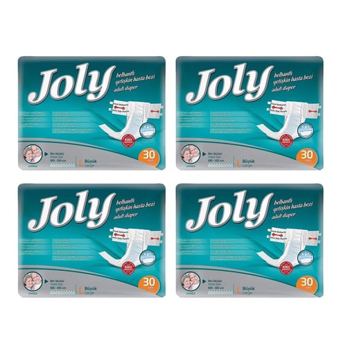 Joly Yetişkin Hasta Bezi L  120 Adet