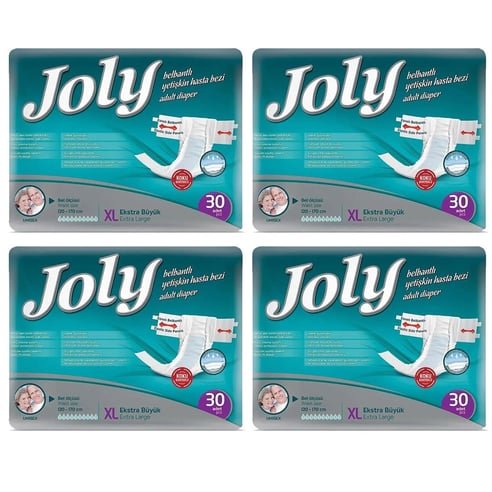 Joly Yetişkin Hasta Bezi XL 120 Adet