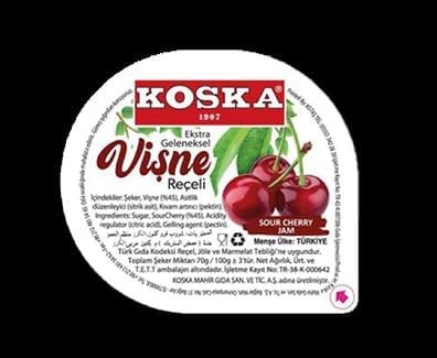 Koska Piknik Ekstra Vişne Reçeli 20 gr